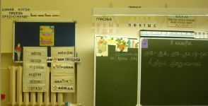 В нашем классе есть доска, с ней исчезнет вся тоска.
